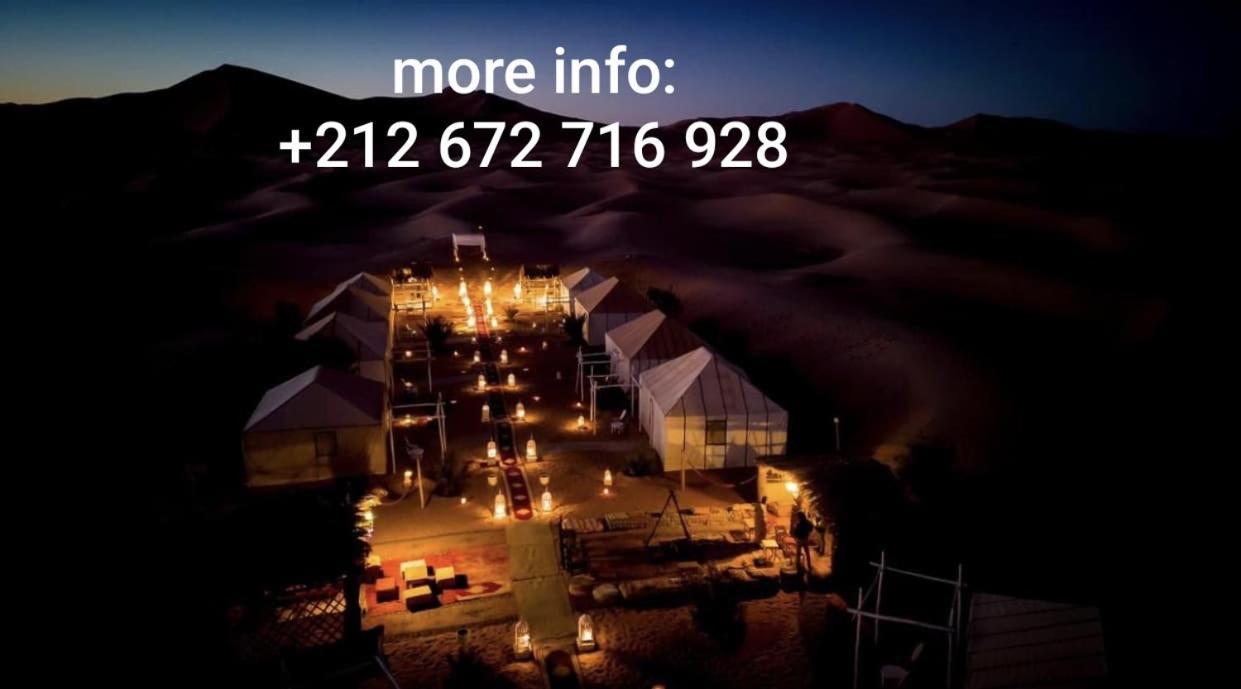 Overnight Luxury Camp Merzouga Buitenkant foto